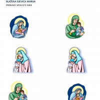 Blažena Djevica Marija - spajanje slika
