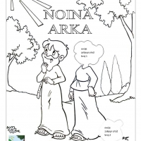 Noina arka - bojanka za grupni rad